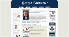 Desktop Screenshot of georgepalmatier.com